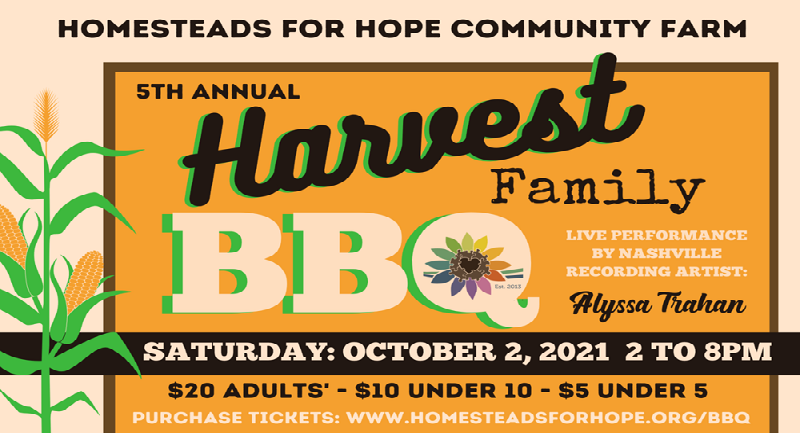 Homesteads for Hope holds annual harvest family BBQ Homesteads for Hope holds annual harvest family BBQ