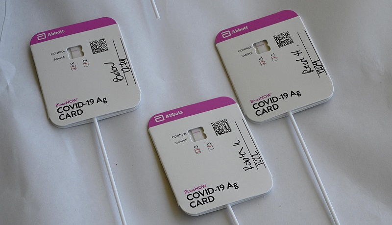 At-home rapid COVID tests in short supply At-home rapid COVID tests in short supply