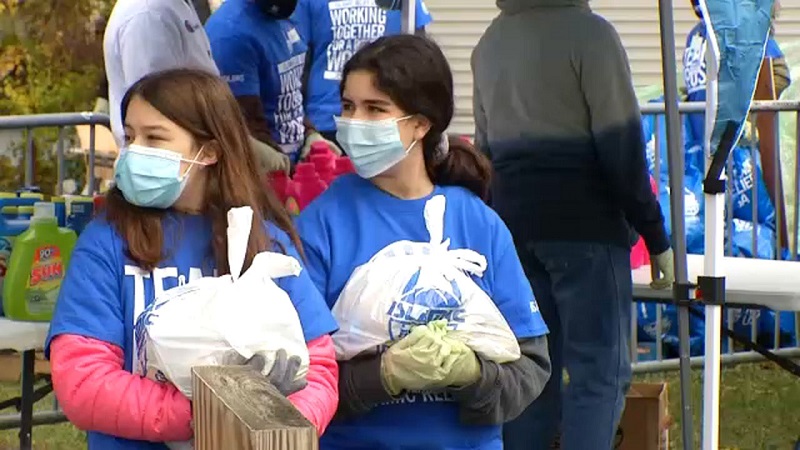 Day of dignity in Rochester provides food, winter needs