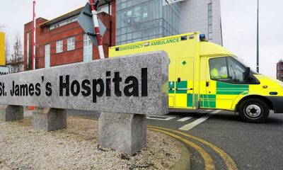 St. James Hospital reports record COVID admissions