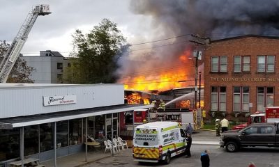 Two teens charged with arson after laundromat fire in Palmyra