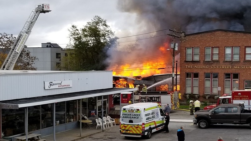 Two teens charged with arson after laundromat fire in Palmyra