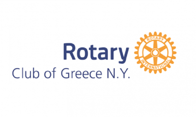 Greece Rotary cuts out stars from old American flags for veterans