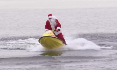 Jet Ski Santa at Irondequoit Bay