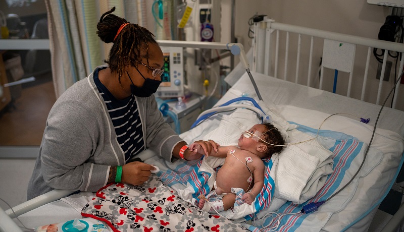 Pediatric COVID hospitalizations more than doubled statewide