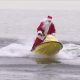 Jet Ski Santa rides the waves of Irondequoit Bay