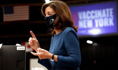 Gov. Hochul defends her mask mandate