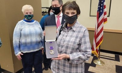 Purple Heart presented to family of late WWII veteran