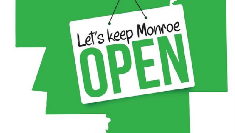 ‘Let’s Keep Monroe Open’ through vaccinations, testing, masking