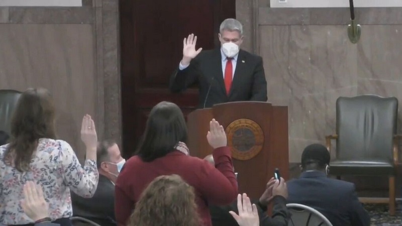 Monroe County Legislature swears in new members