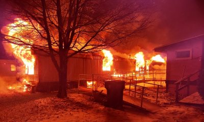 Fire at Seneca Falls trailer park