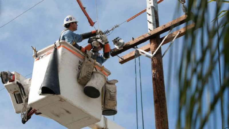 NYSEG reporting power outage in Elmira