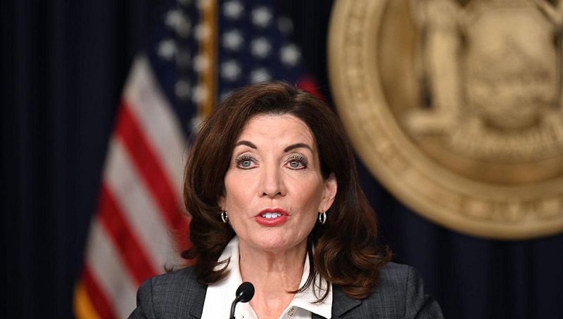 Governor Kathy Hochul touts necessity of infrastructure investments
