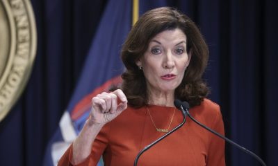Governor Kathy Hochul says vaccination rate will determine when kids can go to school unmasked