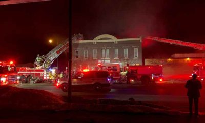 Fire in building on Lake Avenue, one person rescued