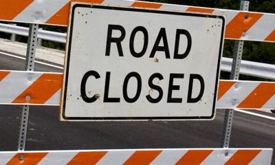 More road work on Route 390 in Greece