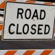 More road work on Route 390 in Greece