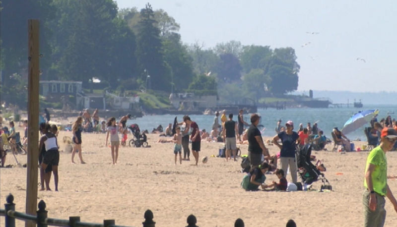 Large police presence makes people at Ontario Beach Park feel safe Large police presence makes people at Ontario Beach Park feel safe