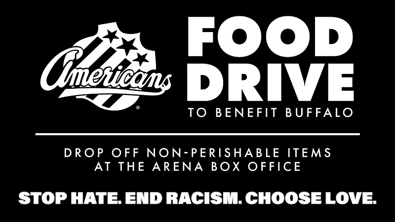 Food drive at Blue Cross Arena for those impacted by Buffalo shooting Food drive at Blue Cross Arena for those impacted by Buffalo shooting