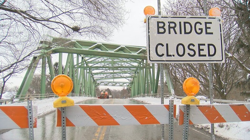 State Route 96 bridge in Pittsford to be closed