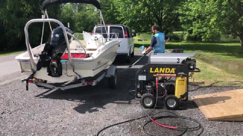 Boat washing station opens at Canandaigua Lake State Marine Park