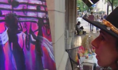 Local artist uses Jazz Fest as inspiration