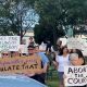 Abortion rights protest in downtown Elmira