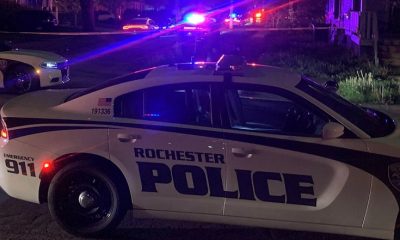 Man arrested following chase down 390