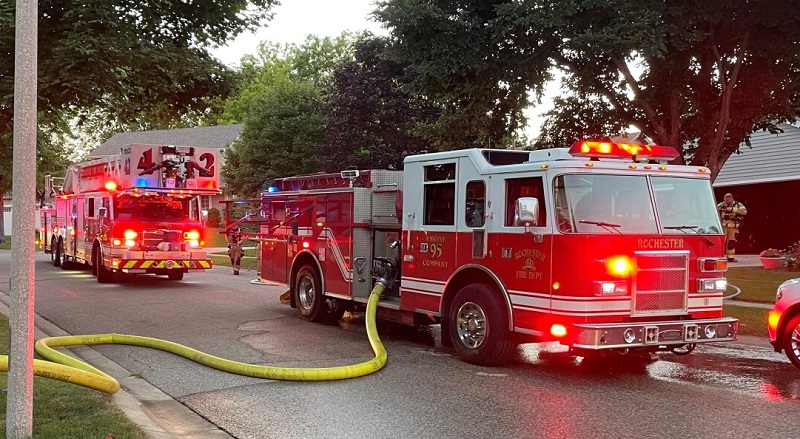 Rochester Fire Department responds to two separate fires Rochester Fire Department responds to two separate fires