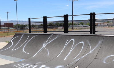 Racist graffiti found at Rochester Skate Park