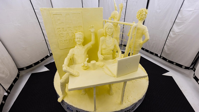 Butter sculpture to be unveiled at Great New York State Fair Butter sculpture to be unveiled at Great New York State Fair