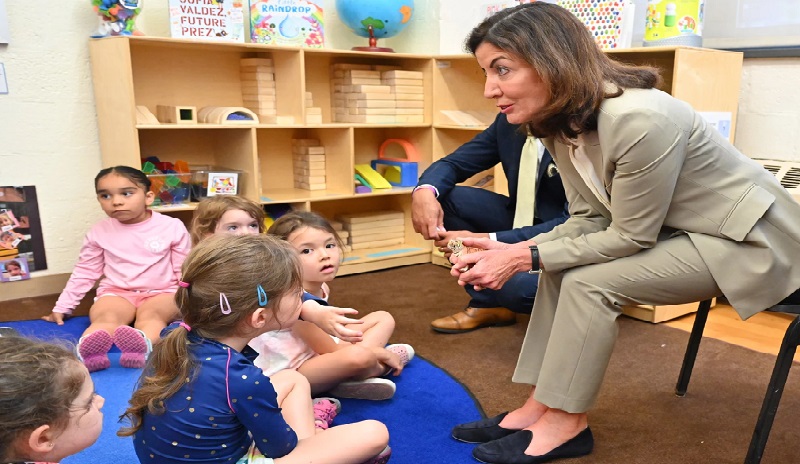 Governor Kathy Hochul announces funding to help families pay for childcare in NY State Governor Kathy Hochul announces funding to help families pay for childcare in NY State