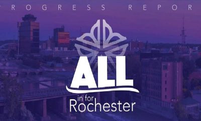 Mayor Evans delivers progress report on Rochester