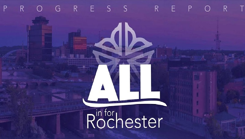 Mayor Evans delivers progress report on Rochester