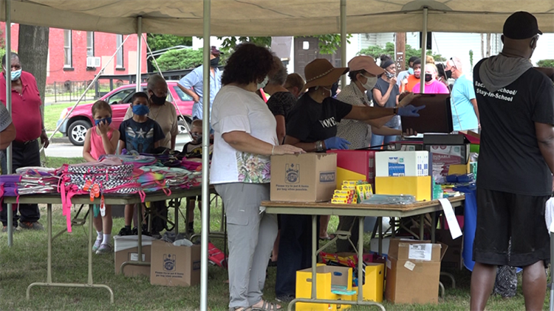 Elmira-Corning NAACP helps kids get ready to go back to school Elmira-Corning NAACP helps kids get ready to go back to school