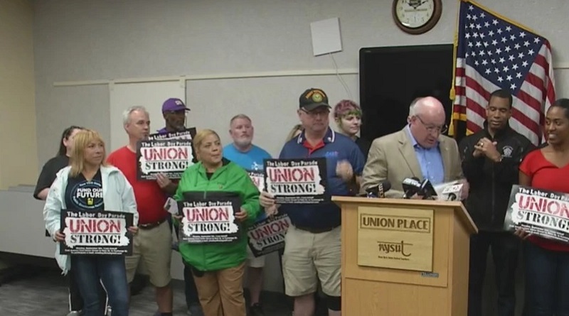Rochester Labor Council holds conference in support of unions for Labor Day Rochester Labor Council holds conference in support of unions for Labor Day