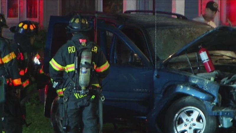 Man crashed car into home after he was shot at, arrest made Man crashed car into home after he was shot at, arrest made