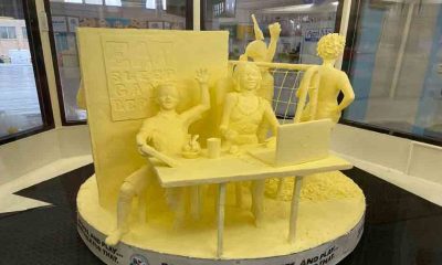 New York State Fair butter sculpture to be recycled into energy