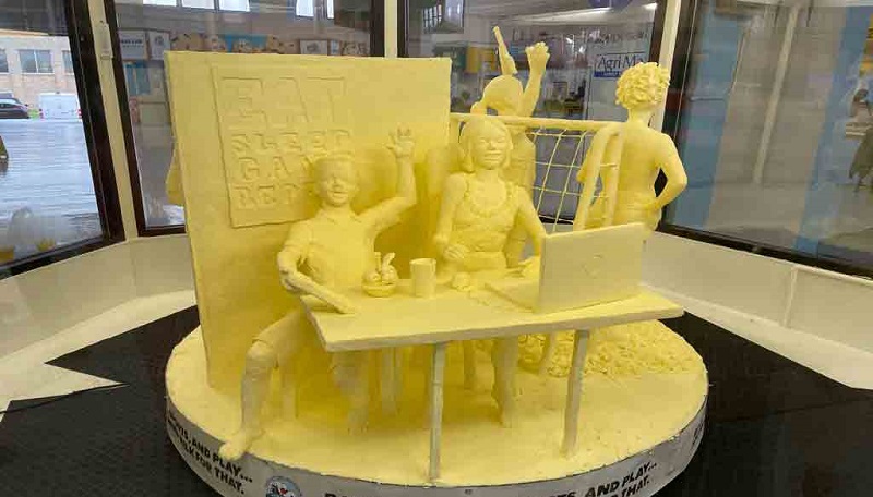 New York State Fair butter sculpture to be recycled into energy