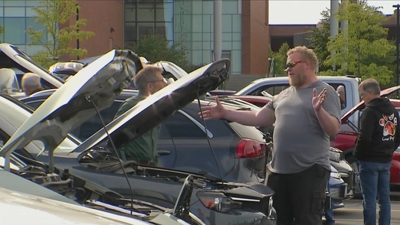 Rochester Institute of Technology holds its annual Electric Car Show Rochester Institute of Technology holds its annual Electric Car Show