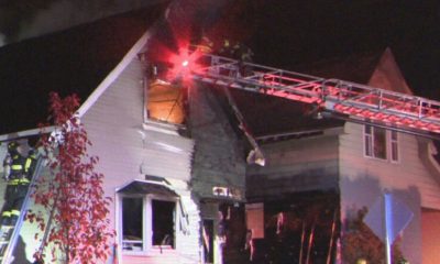 After a second fire, a vacant house on Weaver St. destroyed