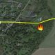 Several departments battle a house fire in Scottsville
