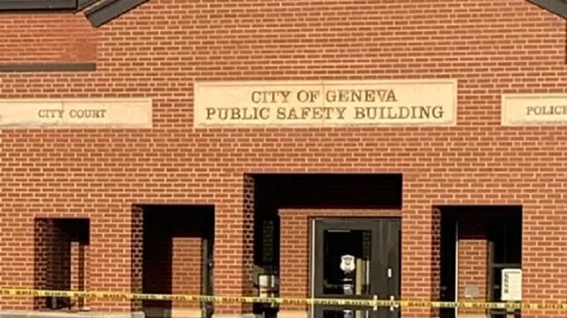 Man detained for bomb threat at Geneva Public Safety Building