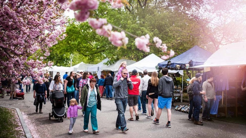 As the Lilac Festival comes to an end, thousands of people celebrate at Highland Park in Rochester