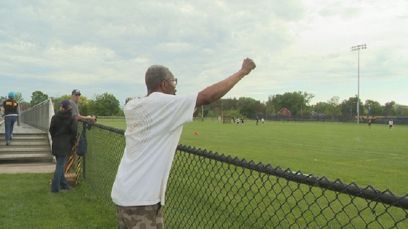 Bus driver Rush-Henrietta becomes the most boisterous supporter throughout games