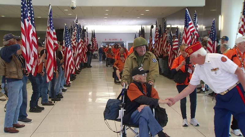 Over Memorial Day weekend, Honor Flight welcomes home veterans of Mission 83