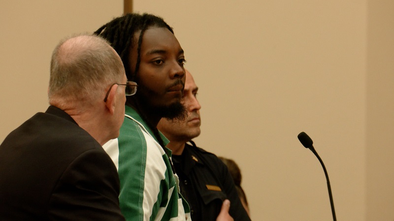 A brawl breaks out during the murder arraignment in Rochester City Court A brawl breaks out during the murder arraignment in Rochester City Court