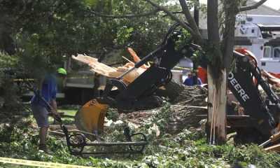 The National Weather Service reports that an EF0 tornado touched down in Canandaigua