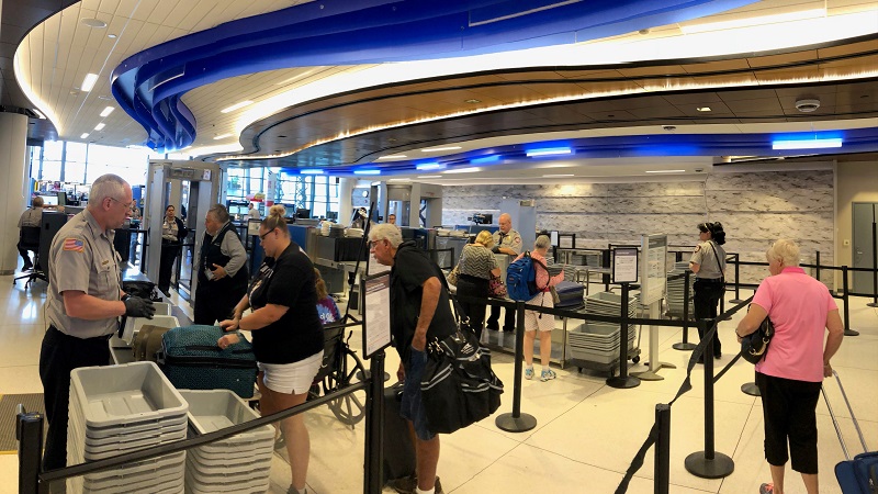 The airport in Rochester is prepared for a surge of passengers as Labor Day draws near