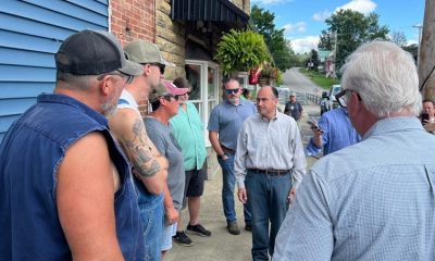 Officials from New York visit storm damage in Steuben County